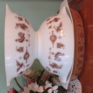 Pyrex Early American Lot of 3